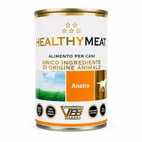 Conserva pentru caini Healthy Meat Monoproteic cu rata 400 gr