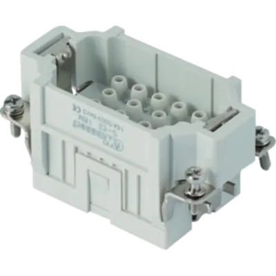 Contector industrial Tata - 57X27 - 18P + E 16A 500V / 6kV / 3 - CRIMP CONNECTION - GRI