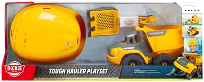 Set de joacă Dickie Toys - Transportator greu Volvo, 4 piese
