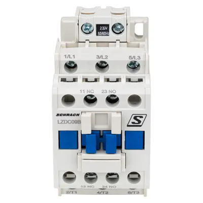Contactor 3 poli, CUBICO Clasic, 4kW, 9A, 1ND+1NI, 230Vc.a.