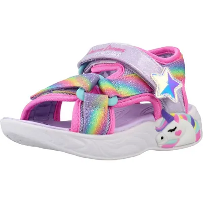 Sandale copii Skechers Unicorn Dreams Sanda, Roz