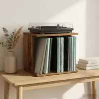 vidaXL Depozitare Vinil Lemn vechi 42 x 33 x 36 cm Lemn prelucrat