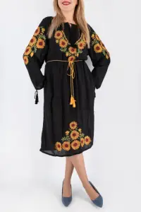 Rochie Traditionala Floarea Soarelui 18