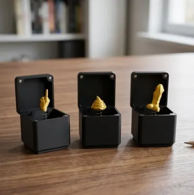 Set 3 Cutii Surpriza Secret Gift Box , Farsa Perfecta A n Miniatura