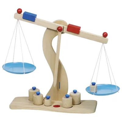 Jucarie din lemn pentru copii Goki - Balanta