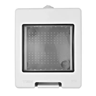 Carcasă cu perete spate 2M, PT, IP55, alb