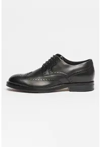 Pantofi derby din piele Dressletic - Negru