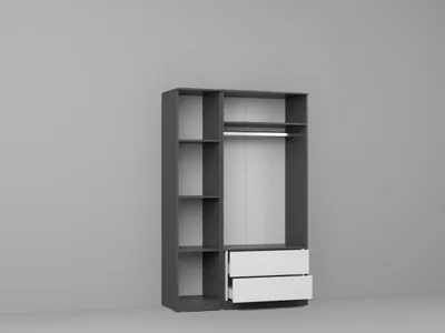Dressing 123 cm Gri C01