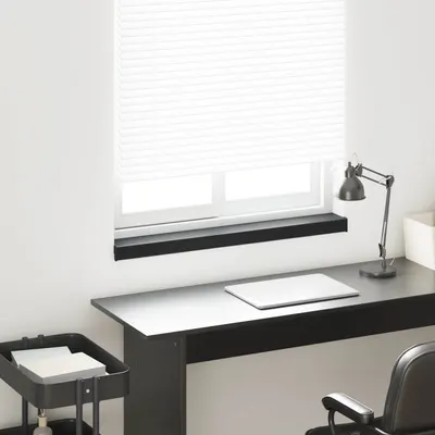 vidaXL Prag de fereastră Negru cu fibră de lemn 60 x 10 x 4,5 cm PVC