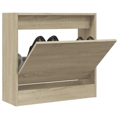 Gossi pantofar, stejar sonoma, 60x21x57 cm, lemn compozit