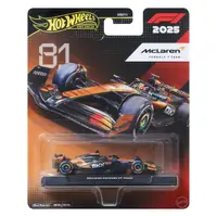 Masinuta metalica de curse, Hot Wheels, Formula 1, McLaren Formula 1 Team (#81), JKD81