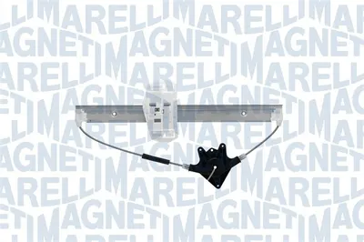 Macara geam Spate Dreapta (electric, fara motoras, numar usi: 4) potrivit JEEP WRANGLER III, WRANGLER IV 01.06