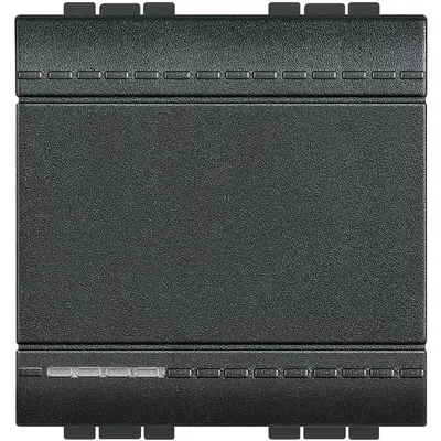 Intrerupator cap scara 2 module Bticino Living Light L4003M2N, antracit