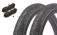 Set anvelope BMX KUJO Tony T 20 inch x 1,75 inch + cameră AV