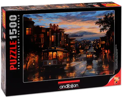 Puzzle Anatolian din 1500 de piese - Tramvai spre cer, Evgeny Lushpin