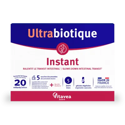 Probiotic pentru diareea acuta Instant, 10 capsule, Ultrabiotique