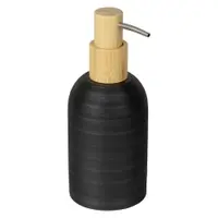 Dozator de săpun lichid negru din polirășină 250 ml Altavalle – Wenko