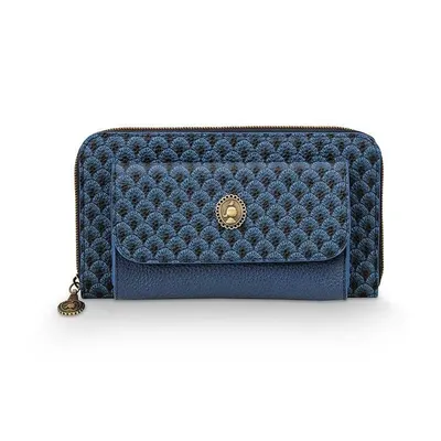 Portofel, Pip Studio, Pocket Blue, 19.5x11x4.5 cm, colecția Suki