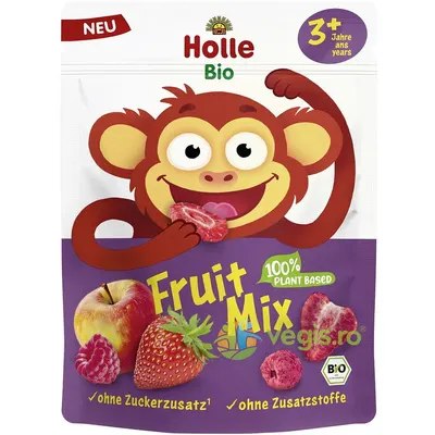 Mix de Fructe Liofilizate pentru Copii +3 Ani Ecologic/Bio 13g