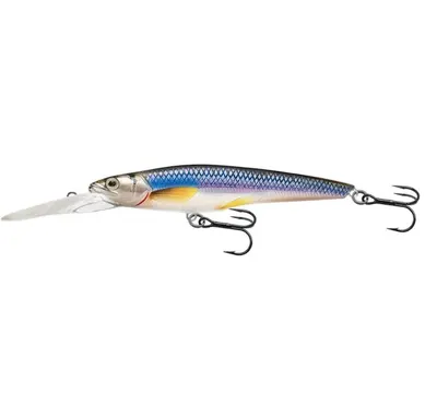 Vobler Live Target Rainbow Smelt Jerkbait 7cm/3,5g Silver/blue