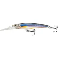 Vobler Live Target Rainbow Smelt Jerkbait 7cm/3,5g Silver/blue