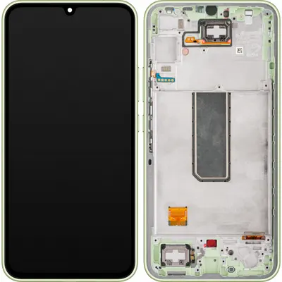 Display cu Touchscreen Samsung Galaxy A34 A346, cu Rama, Verde (Lime), Service Pack GH82-31200C