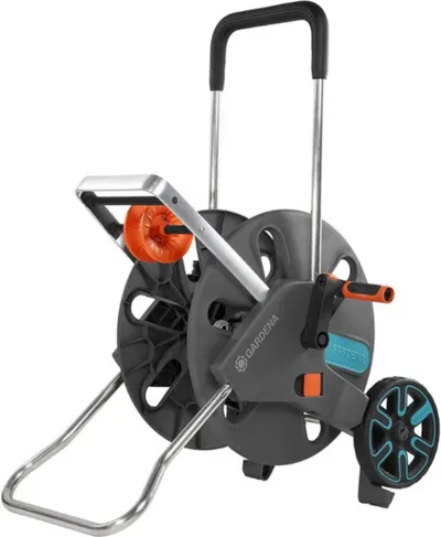 Cărucior de furtun Gardena - AquaRoll L Easy 1/2, 5/8, 3/4'' fără furtun