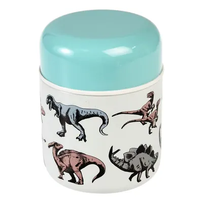 Termos albastru-crem pentru mâncare, pentru copii 280 ml Prehistoric Land – Rex London