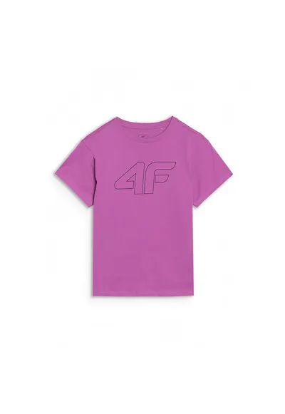 Tricou fete JWSS25TTSHF2327-50S - 4F - Bumbac - Mov