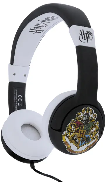 Căști pentru copii OTL Technologies - Harry Potter Hogwarts, negre