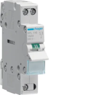Inversor 1P 16A, 230V I-II, pct.comun inf. 1M