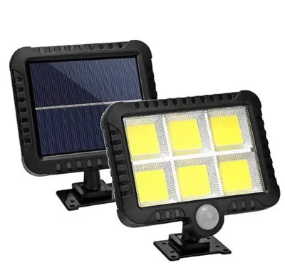 Proiector SOLAR 10W 6 CASETTE COB LF-1520 senzor de lumina si miscare