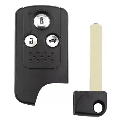 Carcasa cheie auto Techstar 3 butoane compatibila Honda Accord, Civic, CR-V, HR-V – proximity, lama HON66