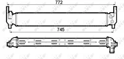 Radiator Motor Potrivit Audi A1; Seat Ibiza Iv, Ibiza Iv Sc, Ibiza Iv St, Toledo Iv; Skoda Fabia Ii, Fabia Iii, Rapid, Roomster, Roomster Praktik; Vw Polo, Polo V 1.0-1.4d