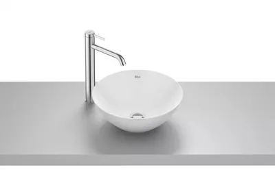 Lavoar Roca Bol A32787L000, montare pe blat, 35 cm, FineCeramic, Alb