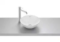 Lavoar Roca Bol A32787L000, montare pe blat, 35 cm, FineCeramic, Alb