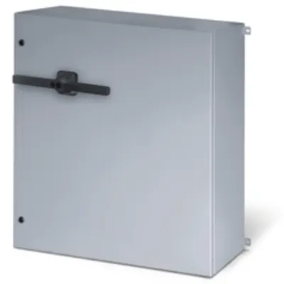 Intrerupator separatorn315A 3P IP65 400x600x200mm K3 IK10 GENERAL GREY/BLACK WITH BUSBAR