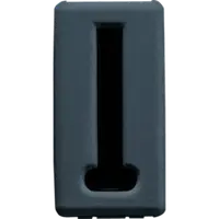 French Standard Telephone Priza - 8 Contacts - Screw-On Terminals - 1 Module - System Black