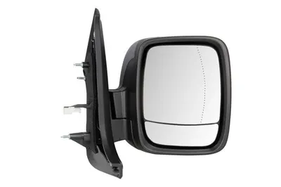 Oglinda dreapta potrivit NISSAN PRIMASTAR; OPEL VIVARO; RENAULT TRAFIC 2006-2016 - manuala, asferic, crom, grunduita