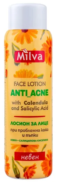 Milva Loțiune anti-acneică cu gălbenele, 100 ml