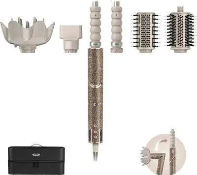 Aparat de stilizare multiplă Shark - FlexStyle, 5în1, Șampanie