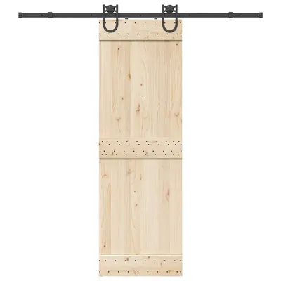 Gossi set feronerie pentru usi glisante, negru, 200 cm, otel