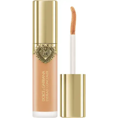 Dolce&Gabbana Everlast Concealer anticearcan cu efect de lunga durata culoare 18 Medium - Corrective Orange Undertones 11 ml