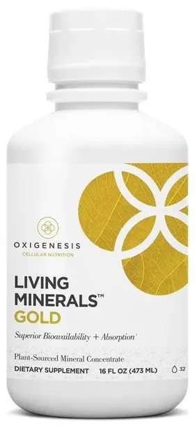 Living Minerals Gold, 473 ml, Oxigenesis
