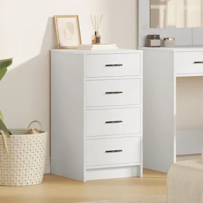 vidaXL Bufet Alb 40 x 41 x 75 cm Lemn prelucrat