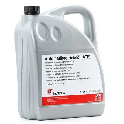 Ulei pentru cutie automata FEBI BILSTEIN 38935, ATF II, volum 5 Iitri, galben 5L