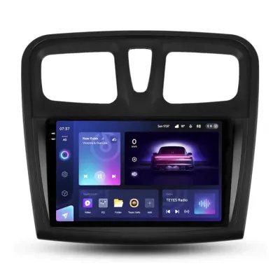 Navigatie Auto Teyes CC3 2K Dacia Logan 2 2016-2020 6+128GB 9.5" QLED Octa-core 2Ghz Android 4G Bluetooth 5.1 DSP