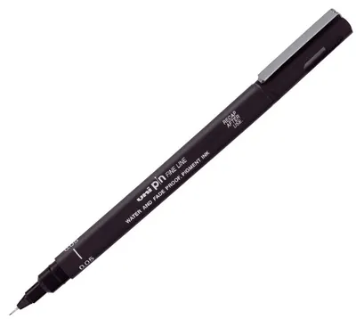 Liner Uniball Pin Fine – Negru, 0.02 mm