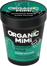 Organic Mimi Șampon-exfoliant pentru volumul părului Sea Salt & Mulberry, 280 g