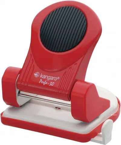 Perforator Kangaro Perfo - 30 de foi, rosu